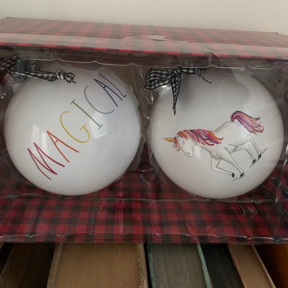 Rae Dunn Other - 🦄 Rae Dunn MAGICAL UNICORN large ornaments